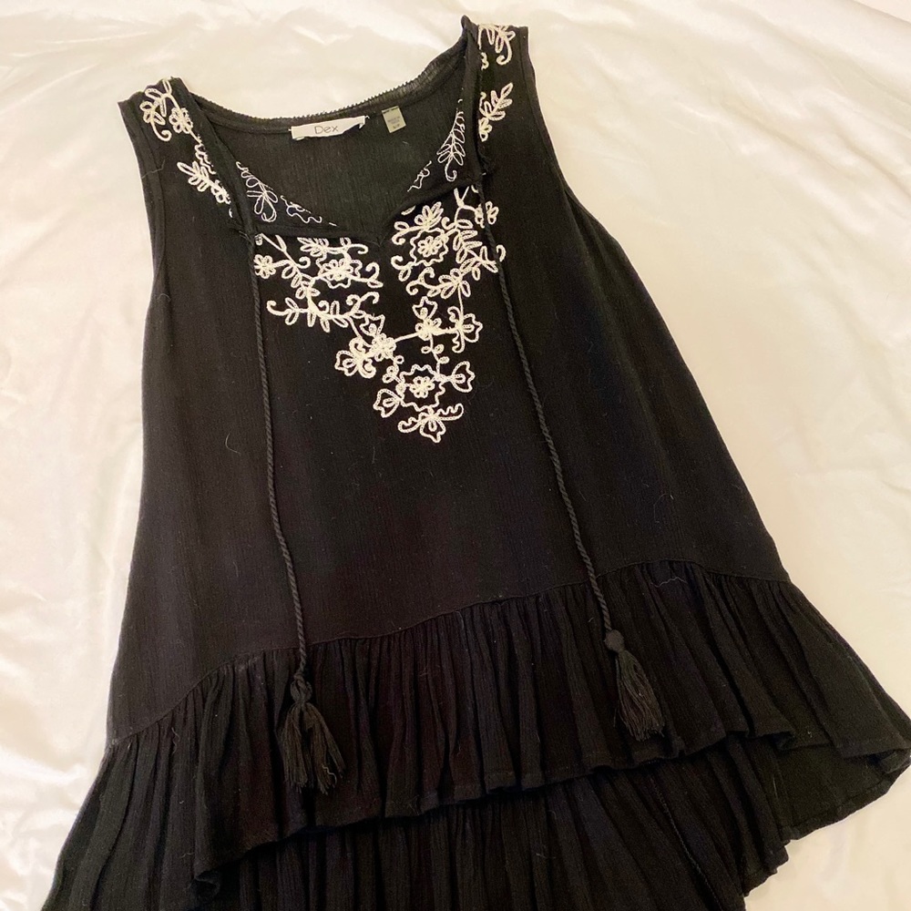 Francesca’s Black Blouse